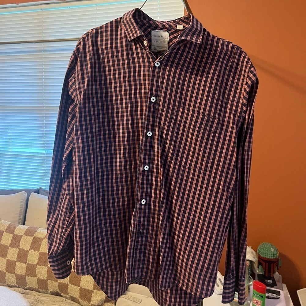 Billy Reid Long Sleeve Shirt
